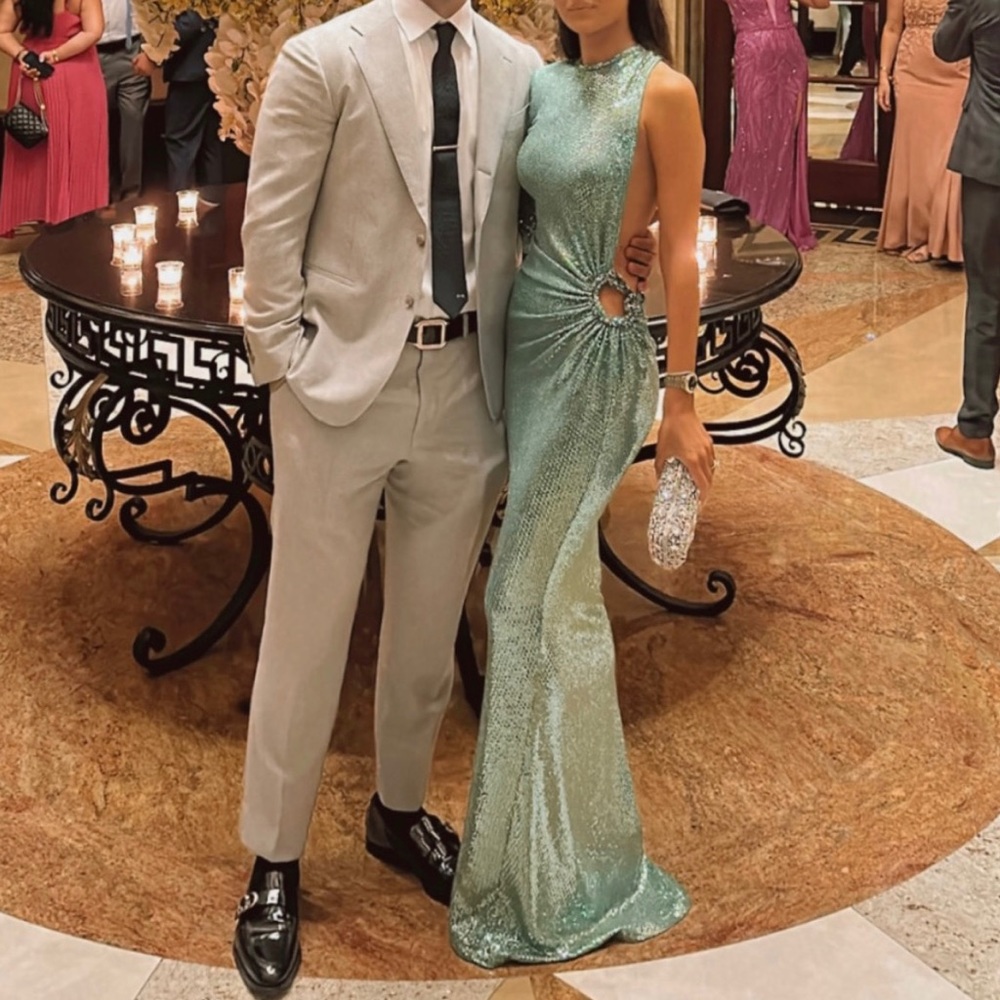 DIANA QERIMI CUSTOM GOWN XS